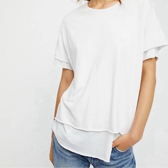 Free People We the Free cloud 9 tee size small - Picture 1 of 6